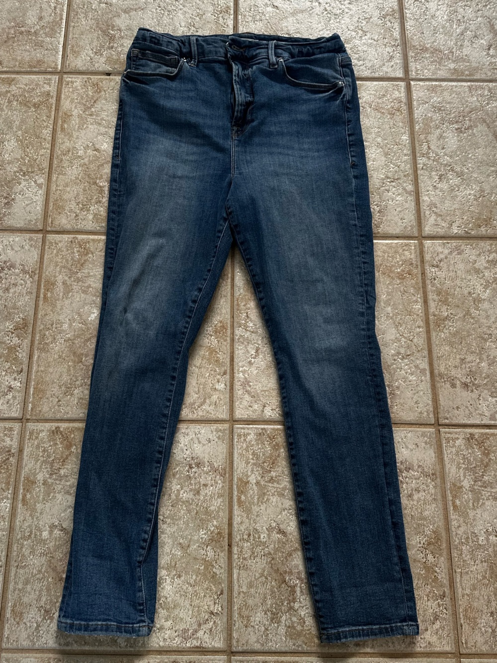 Good American Indigo Skinny Jeans